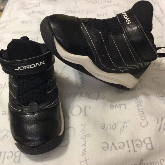 Nike Air Jordan Velocity NO TIE Velcro Basketball Shoes Sneakers Size 6c Toddler